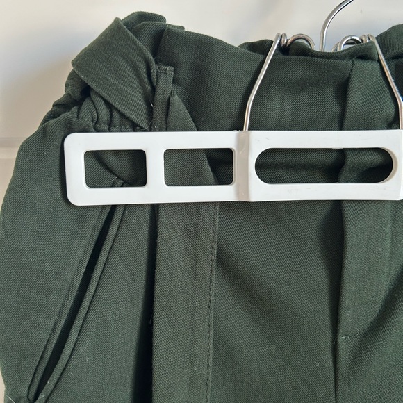 Zara TRFL Paper Bag Waist Ankle LenghTrouser - Picture 3 of 5